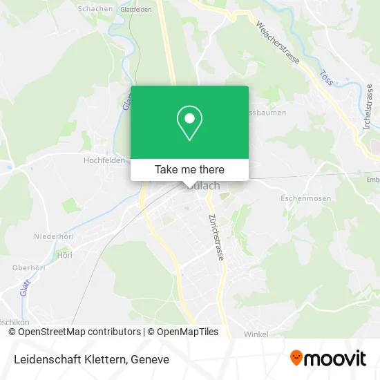 Leidenschaft Klettern map
