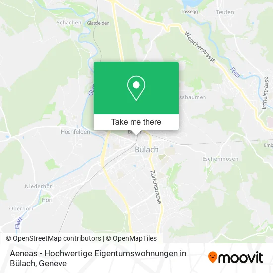 Aeneas - Hochwertige Eigentumswohnungen in Bülach map