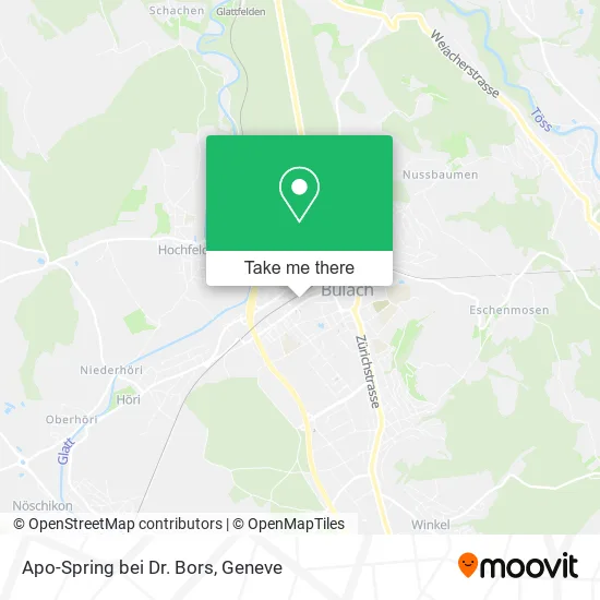 Apo-Spring bei Dr. Bors map