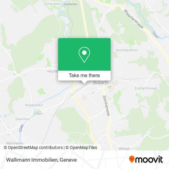Wallimann Immobilien map