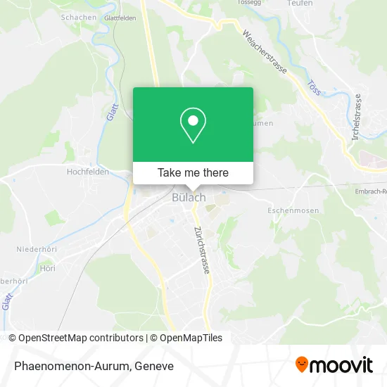 Phaenomenon-Aurum map