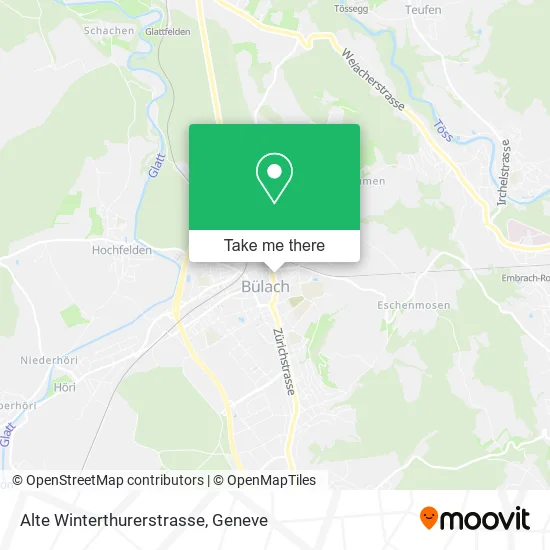 Alte Winterthurerstrasse map