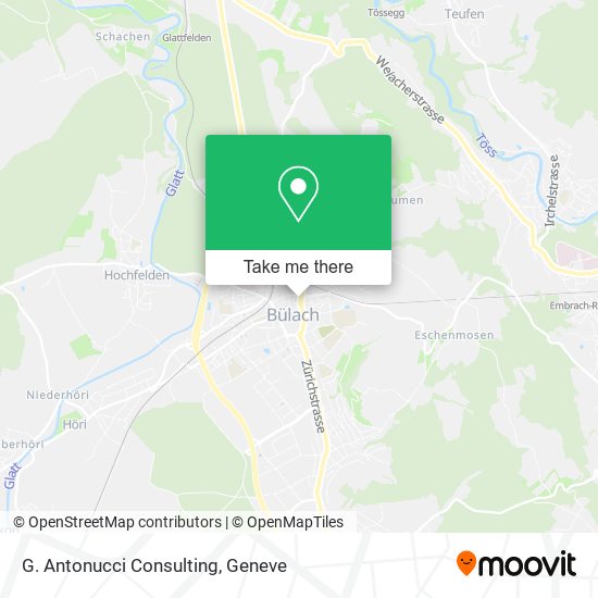G. Antonucci Consulting map