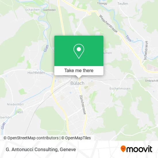 G. Antonucci Consulting map