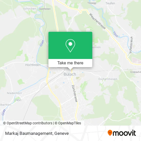 Markaj Baumanagement map