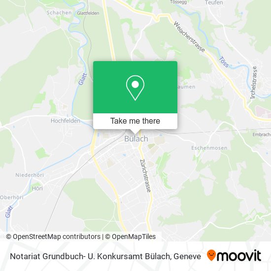 Notariat Grundbuch- U. Konkursamt Bülach map