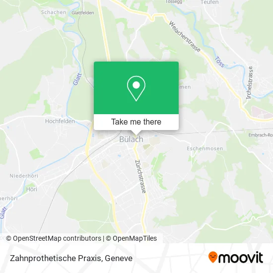 Zahnprothetische Praxis map