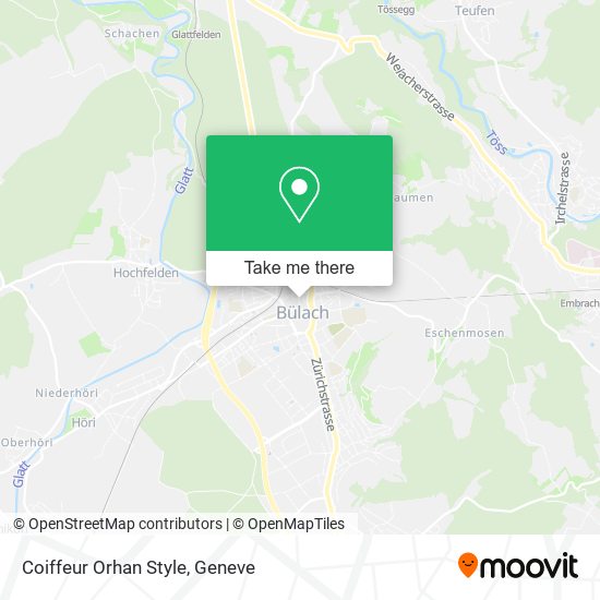 Coiffeur Orhan Style map