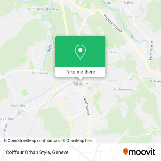 Coiffeur Orhan Style map