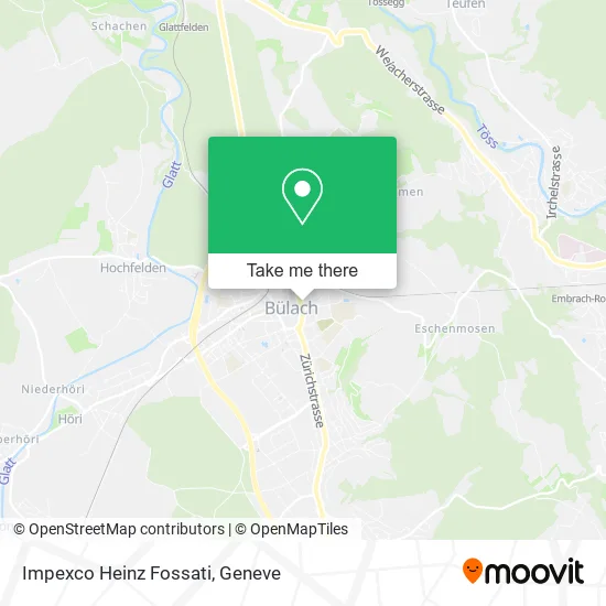 Impexco Heinz Fossati map