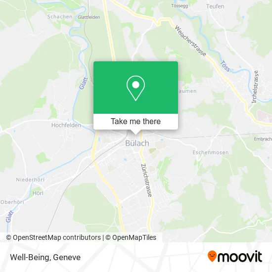 Well-Being map