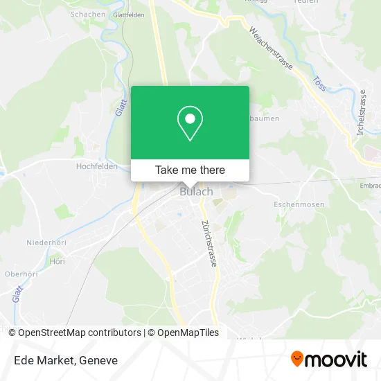 Ede Market map