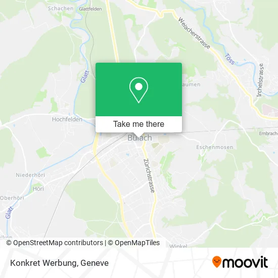 Konkret Werbung map