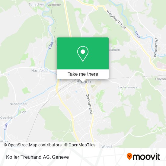 Koller Treuhand AG map