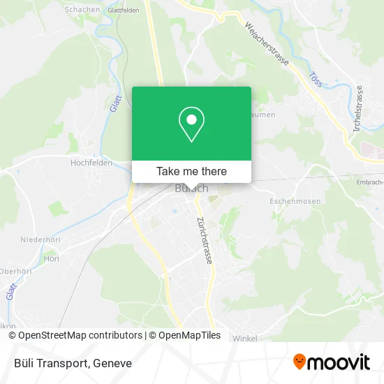 Büli Transport map