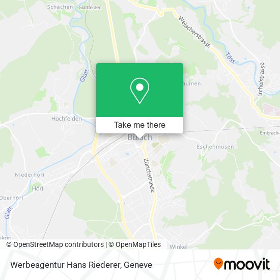 Werbeagentur Hans Riederer map