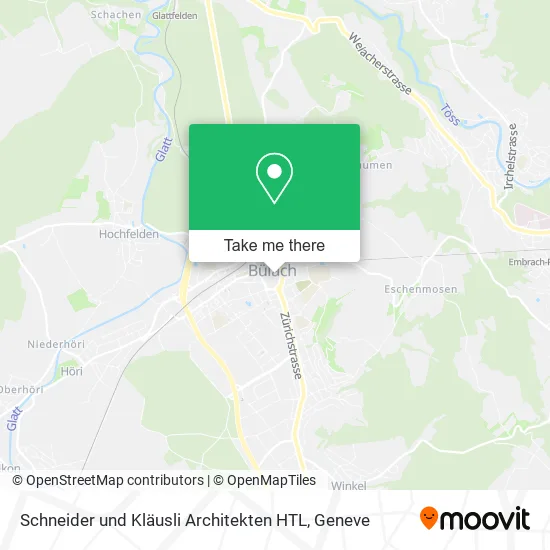 Schneider und Kläusli Architekten HTL map