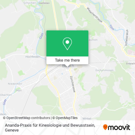 Ananda-Praxis für Kinesiologie und Bewusstsein map