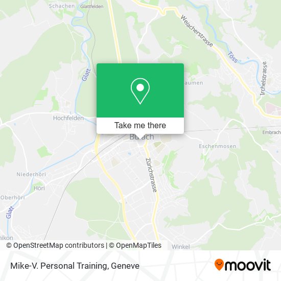 Mike-V. Personal Training map