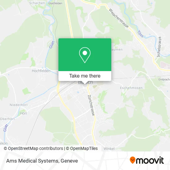 Ams Medical Systems map