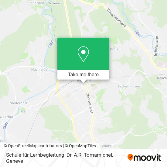 Schule für Lernbegleitung, Dr. A.R. Tomamichel map