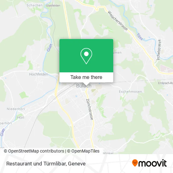 Restaurant und Türmlibar map