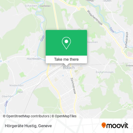 Hörgeräte Hustig map