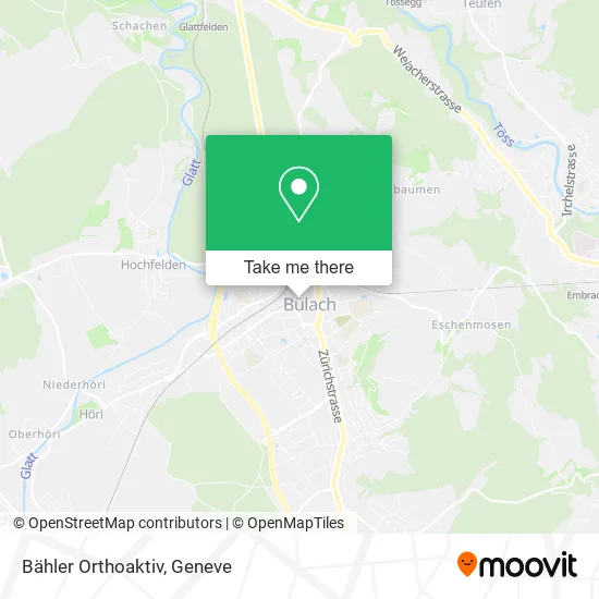 Bähler Orthoaktiv map