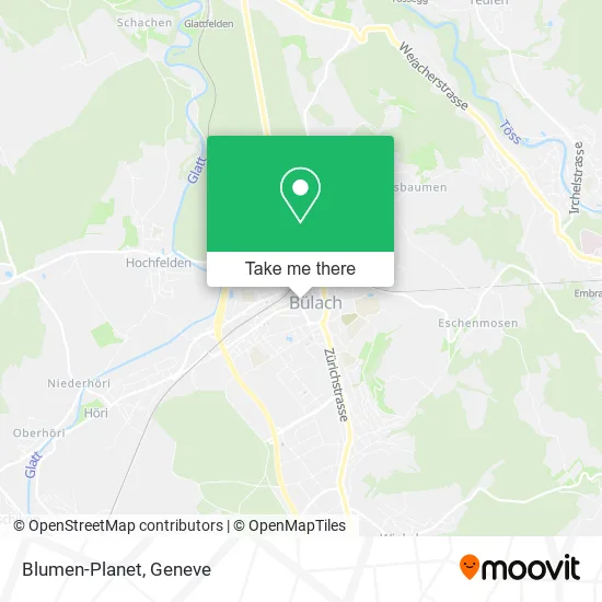 Blumen-Planet map