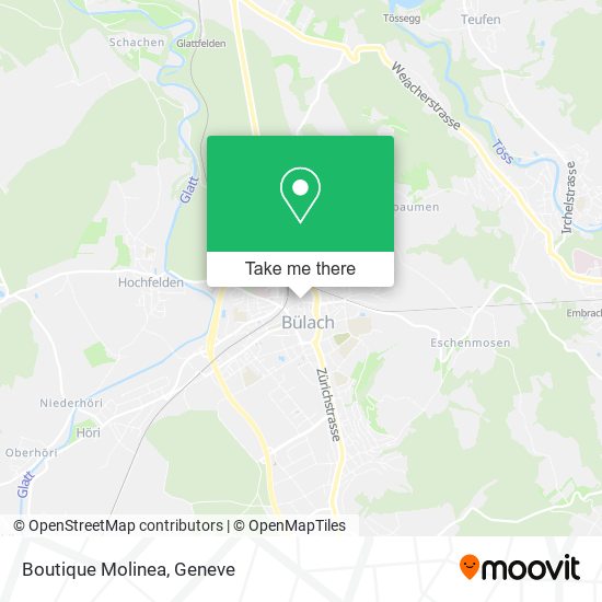 Boutique Molinea map
