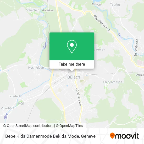 Bebe Kids Damenmode Bekida Mode map