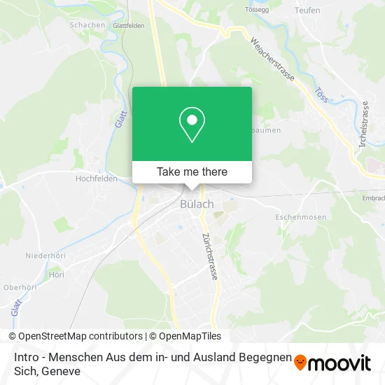 Intro - Menschen Aus dem in- und Ausland Begegnen Sich map