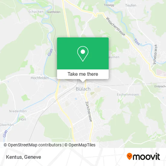 Kentus map