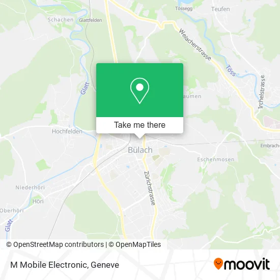 M Mobile Electronic map