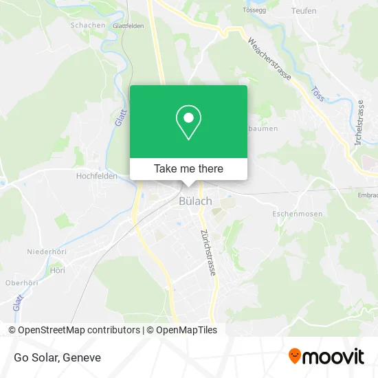 Go Solar map