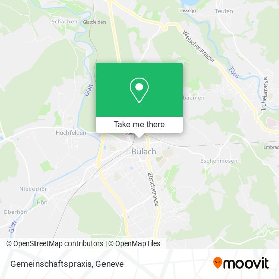 Gemeinschaftspraxis map