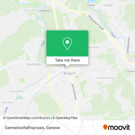 Gemeinschaftspraxis map
