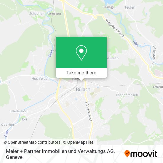 Meier + Partner Immobilien und Verwaltungs AG map