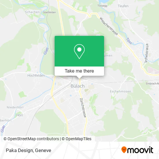 Paka Design map