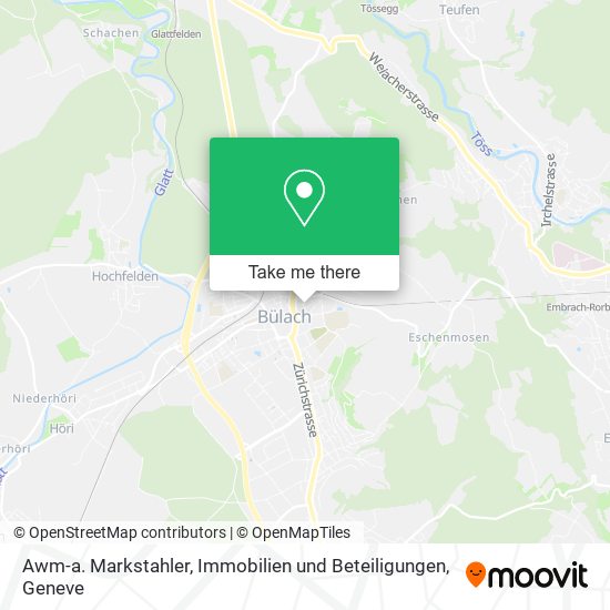 Awm-a. Markstahler, Immobilien und Beteiligungen Karte