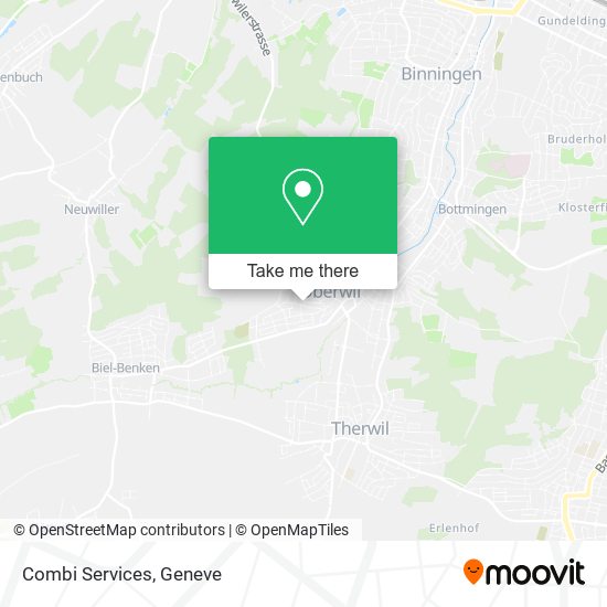 Combi Services map