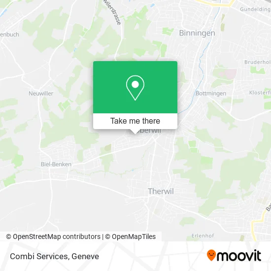 Combi Services map