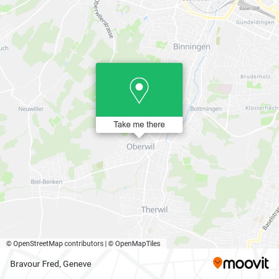 Bravour Fred map