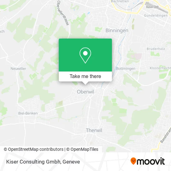 Kiser Consulting Gmbh map
