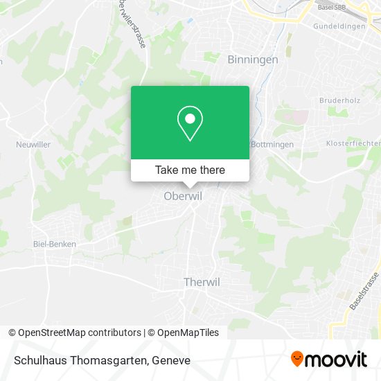Schulhaus Thomasgarten map