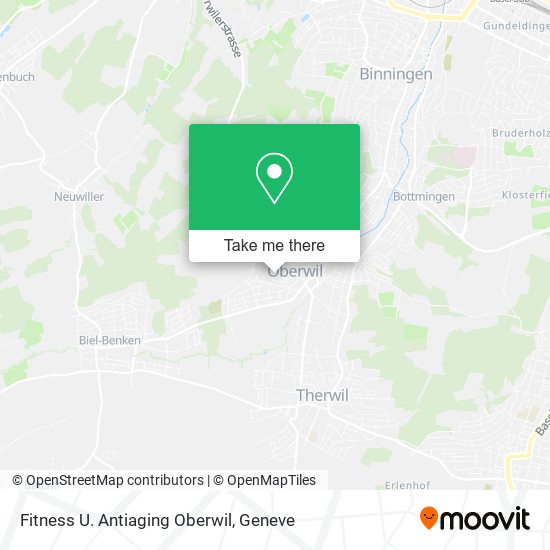 Fitness U. Antiaging Oberwil map