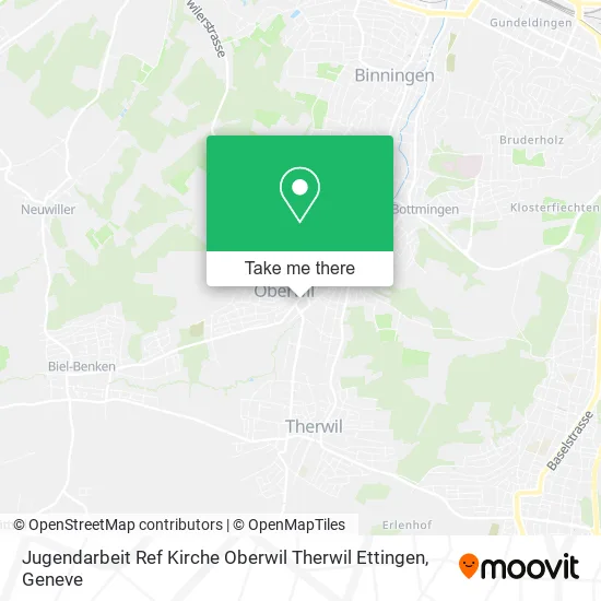 Jugendarbeit Ref Kirche Oberwil Therwil Ettingen map