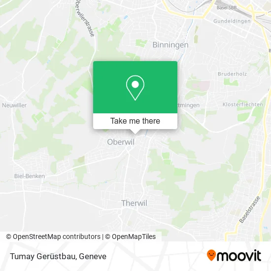 Tumay Gerüstbau map