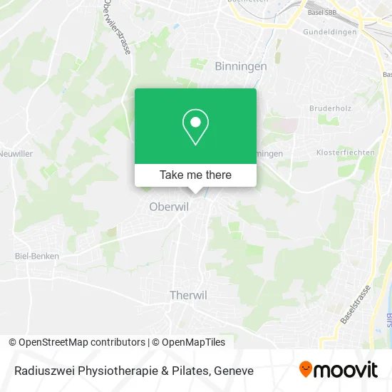 Radiuszwei Physiotherapie & Pilates plan