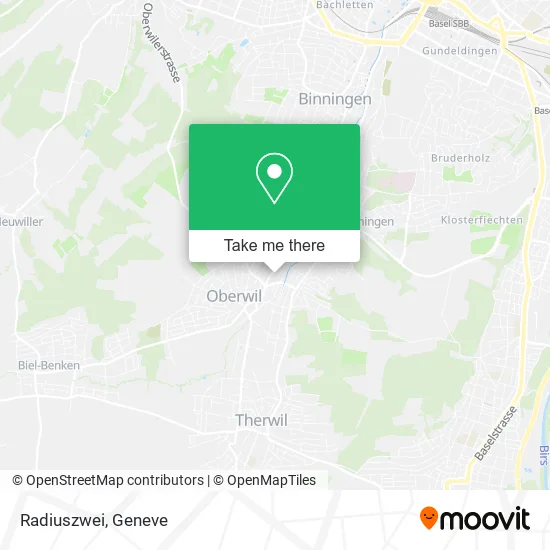Radiuszwei map